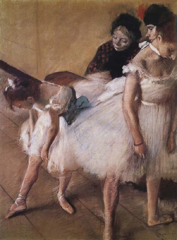 Edgar Degas Dance examination oil painting picture